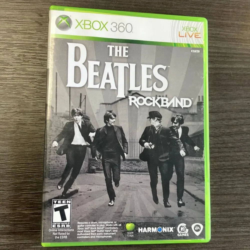Beatles: Rock Band Microsoft Xbox 360 2009 CIB Complete